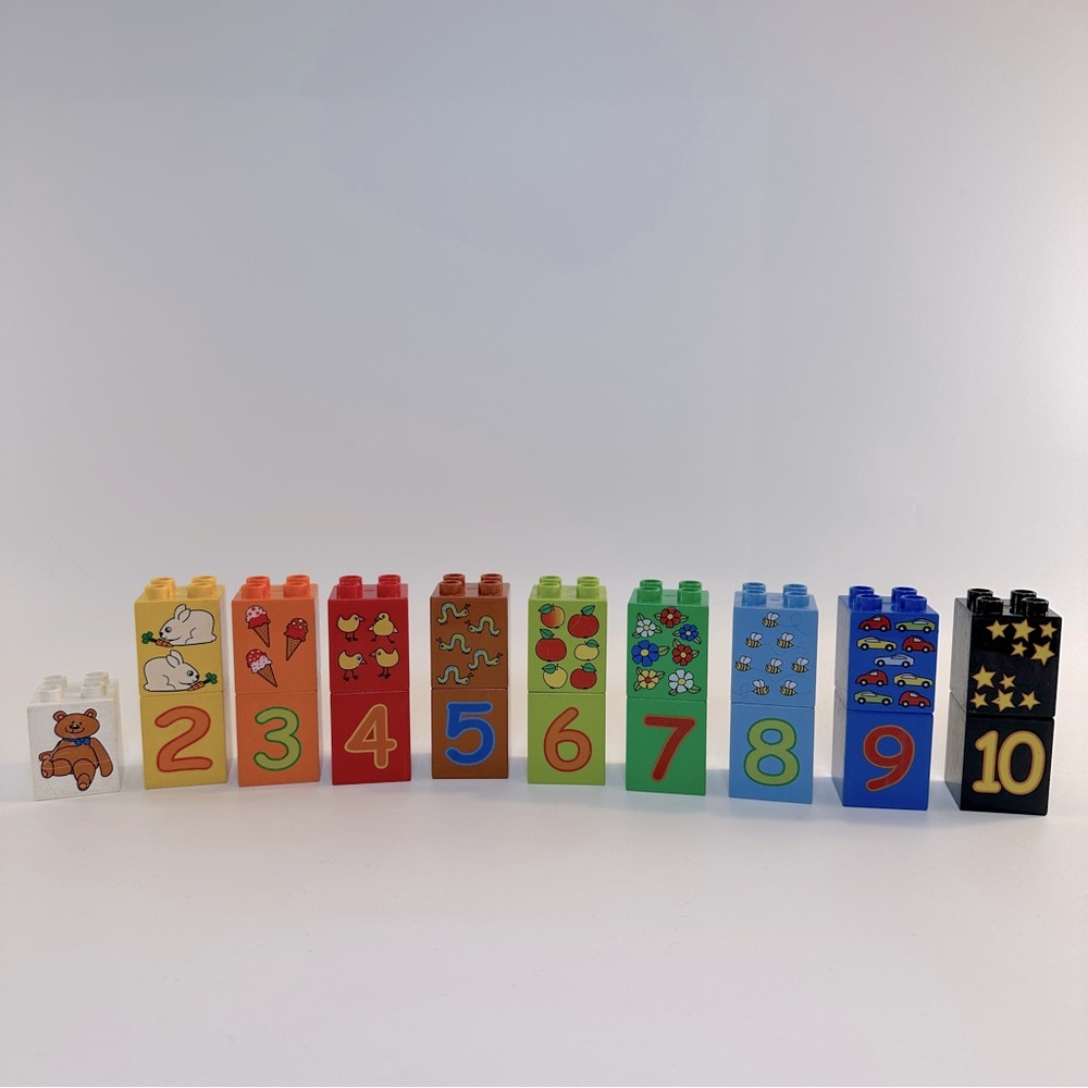 Lego Duplo Play with Numbers Set Counting